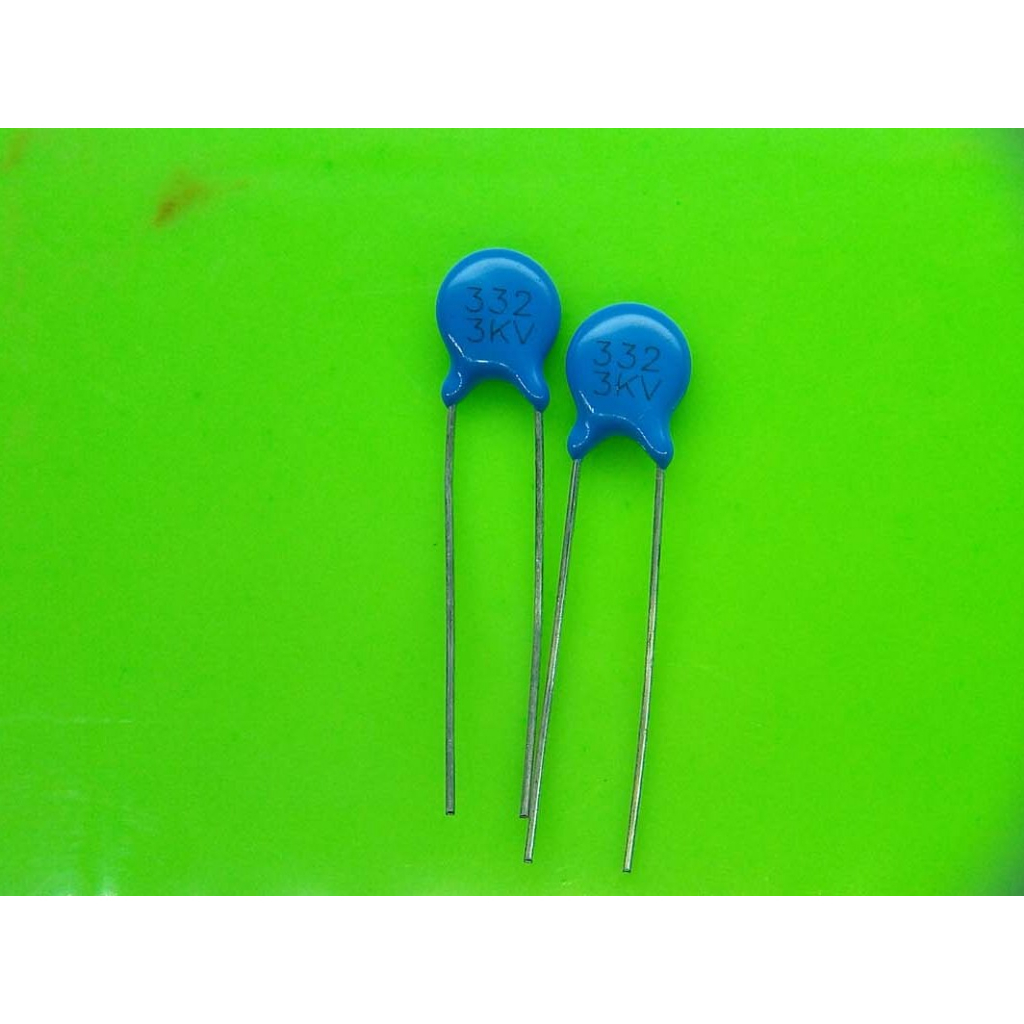 3KV Kapasitor Keramik Tegangan Tinggi 5PF 30PF 47PF 56PF 100PF 220PF 1NF 2.2NF 3.3NF 4.7NF 10NF 100N