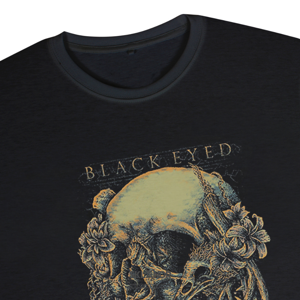 T Shirt Pria Balck Eyed / Kaos Distro Pria Reguler Fit / Pankah