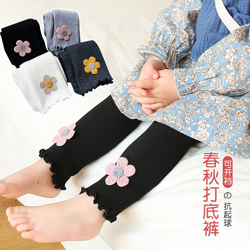 ByKiddos - Legging Anak Import Bayi Perempuan Motif Bunga / Celana legging Bayi Impor