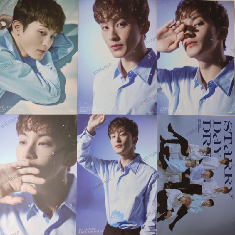 Postcard mark starry day dream | nct dream official postcard | mark lee postcard