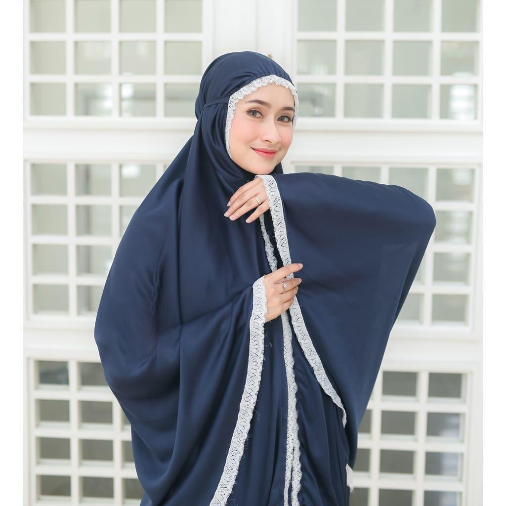 Mukena Dewasa Premium Jumbo Polos Mukenah Bahan Halus Adem