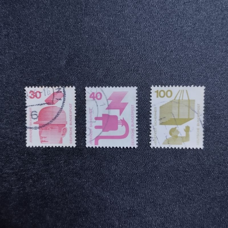 

Set perangko lama Jerman , Safety work