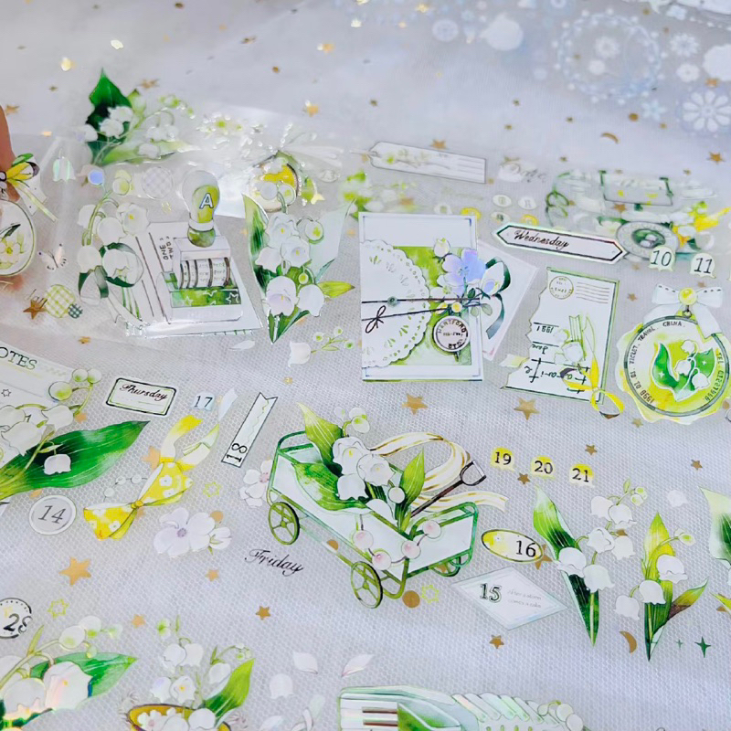 

Sun More Lily of the Valley PET Tape
