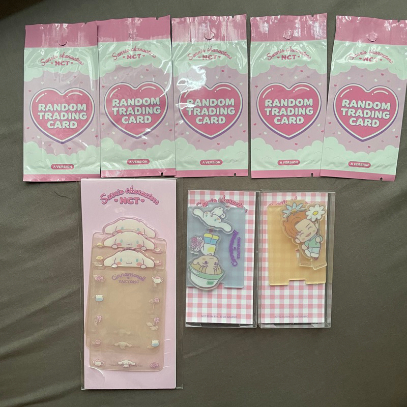 SANRIO X NCT Trading card Acrylic stand Pc sleeve