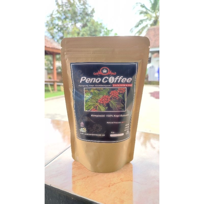 

kopi robusta gombengsari BANYUWANGI petik merah Kemasan 200gr.