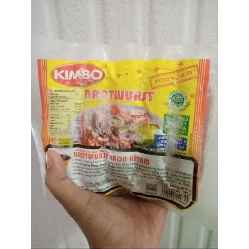 

SOSIS BAKAR KIMBO LADA HITAM
