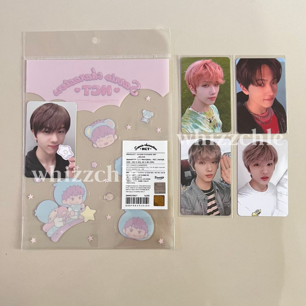 pc jisung nct dream ( cafe jewel hot sauce / hello ver. hello future / boring ver. hot sauce / lugga