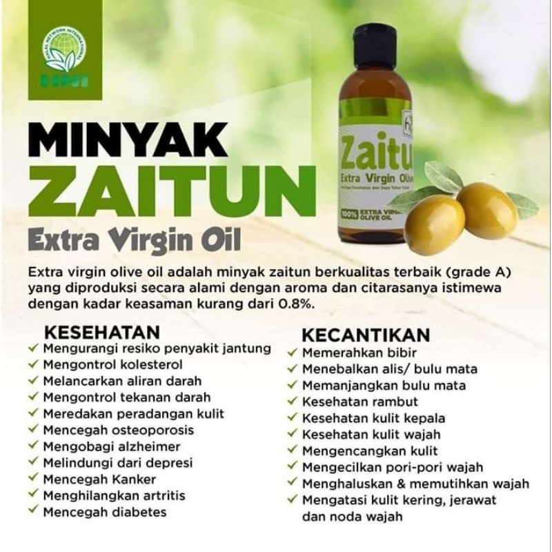 Minyak Zaitun / Sinai Olive Oil, Extra Virgin oil ASLI