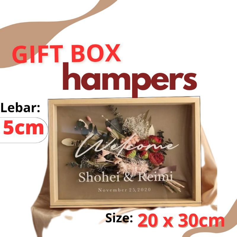 

BA 5CM ( 20 X 30CM) KOTAK KADO/ PIGURA 3D