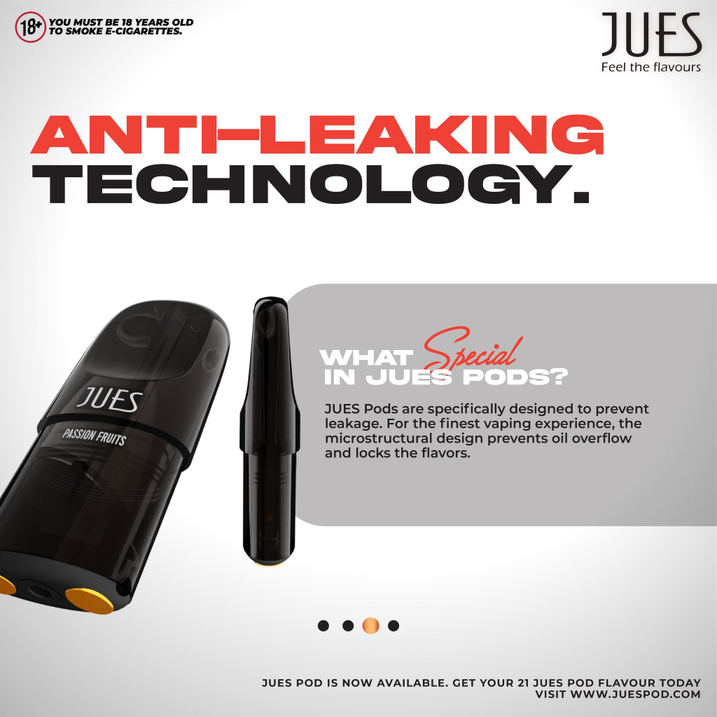 JUES Pods Pro Ceramic - Lychee - Compatible with RELX Infinity Essential