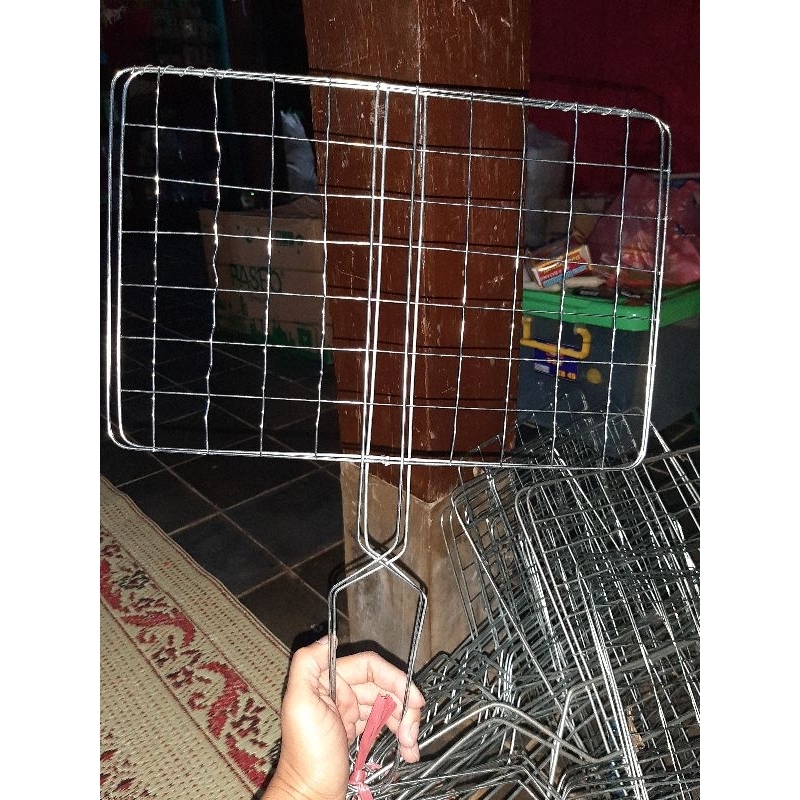 Alat Panggangan Capit/Alat Panggangan Jepit/Alat Panggang Ikan/Panggangan Ikan, Ayam