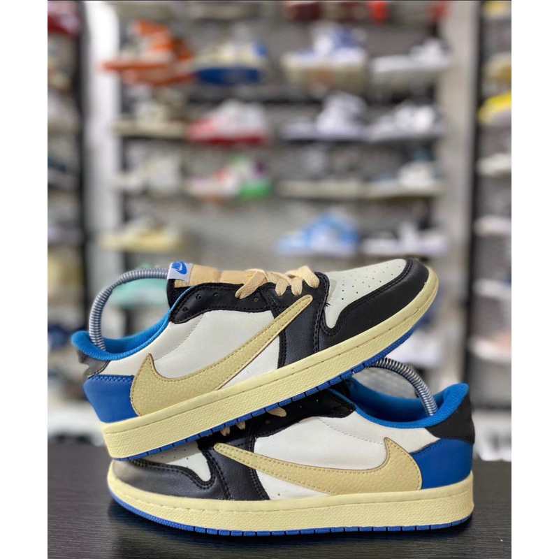Jordan 1 Low Fragment x Travis Scott