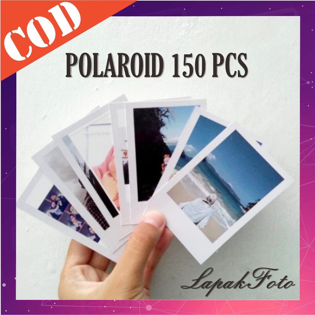{PENGIRIMAN 24 JAM} (PROSES CEPAT) Cetak Polaroid 2R Termurah PAKET 150 FOTO