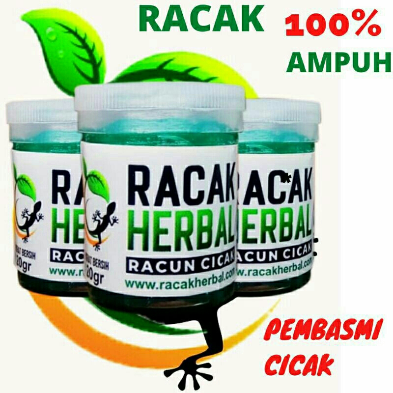 RACAK HERBAL racun cicak herbal