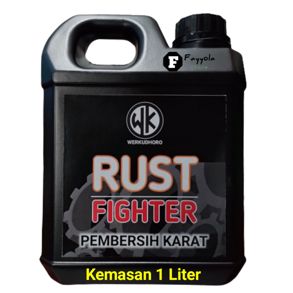 Pembersih Karat 1 liter / Rust Fighter penghilang karat chrome besi baja alumunium / Rust Remover