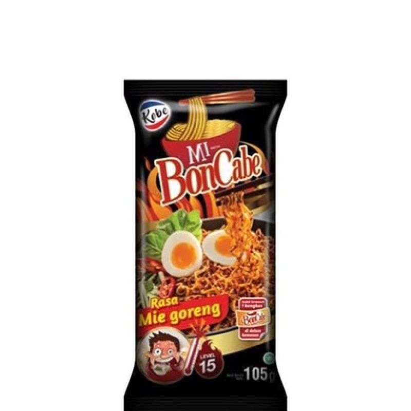 

Kobe Mie Goreng Boncabe Pedas 105 gram