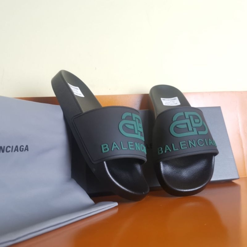 sandal pria sendal cowok bal3 slide import selop p1shoes sandal santai rubber