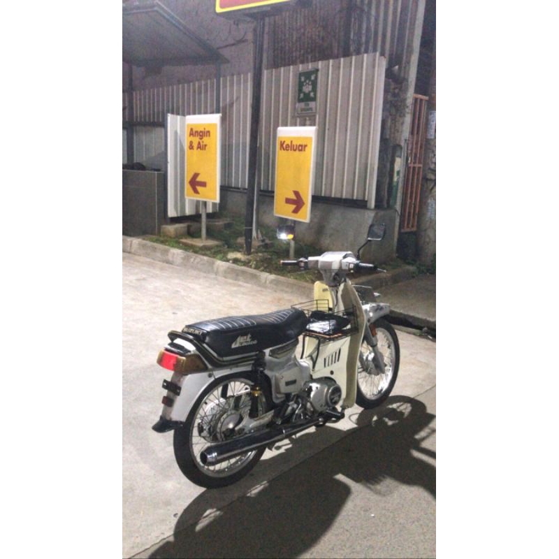 promo keranjang tengah suzuki rc100 Bravo