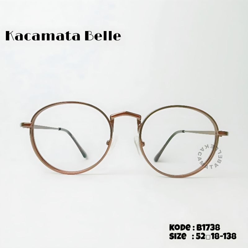 Belle - Kacamata Bulat B1738
