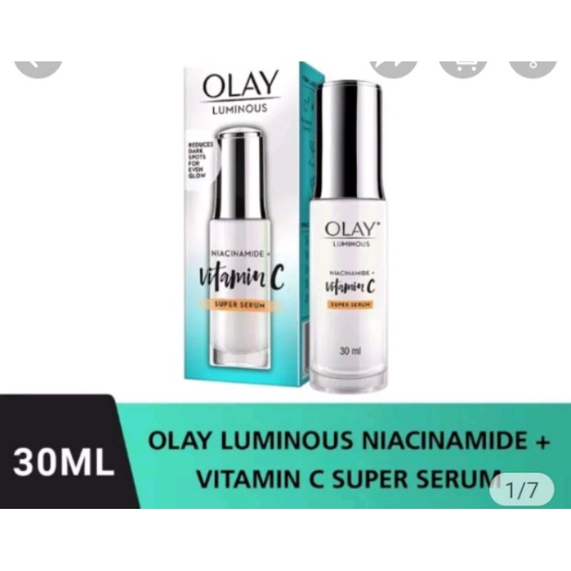 30ml OLAY LUMINOUS NIACINAMIDE+VITAMIN C SUPER SERUM