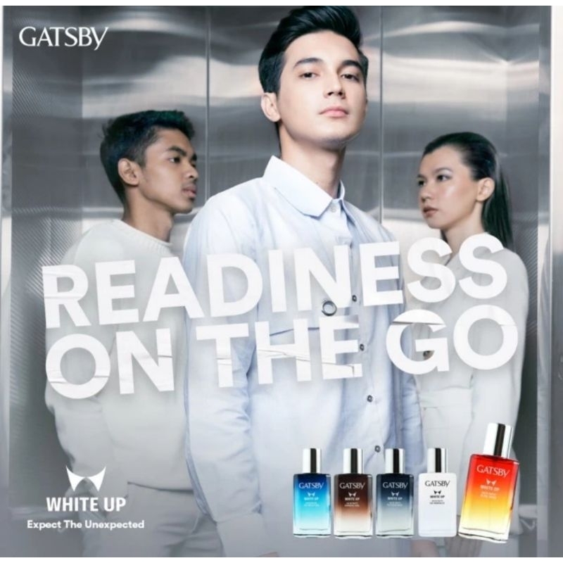 GATSBY Eau De Toillete Parfum Pria Cologne Fragrance 50ml