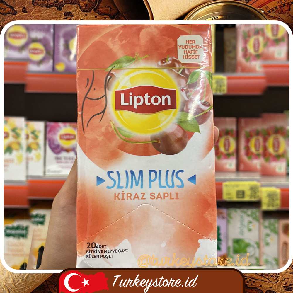 

Lipton Slim Plus Teh Diet Turki / Teh Herbal / Teh Turki Original / Teh Asli Turki