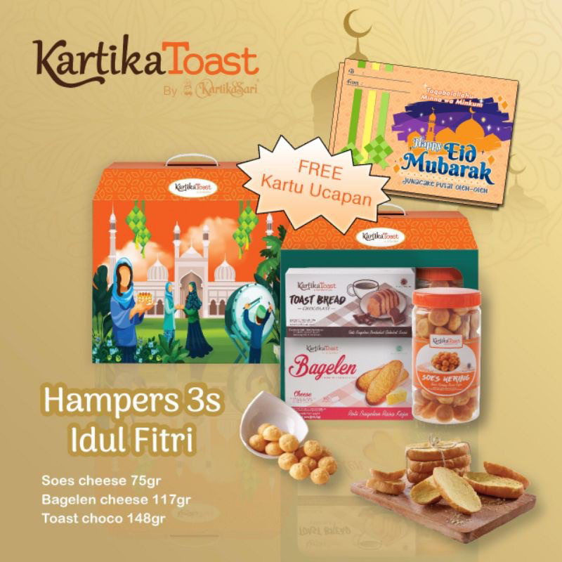 

PROMO Kartika Sari Hampers 3s - Kue Kering Lebaran READY STOCK