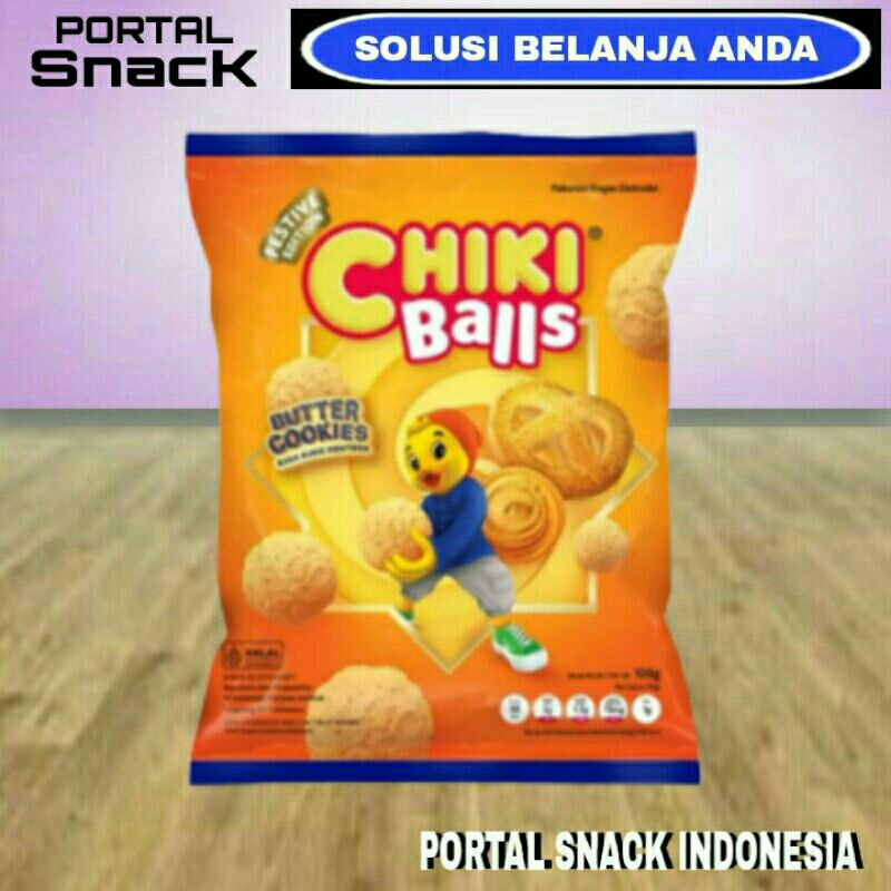 

CHIKI BALLS snack butter cookies 100gr