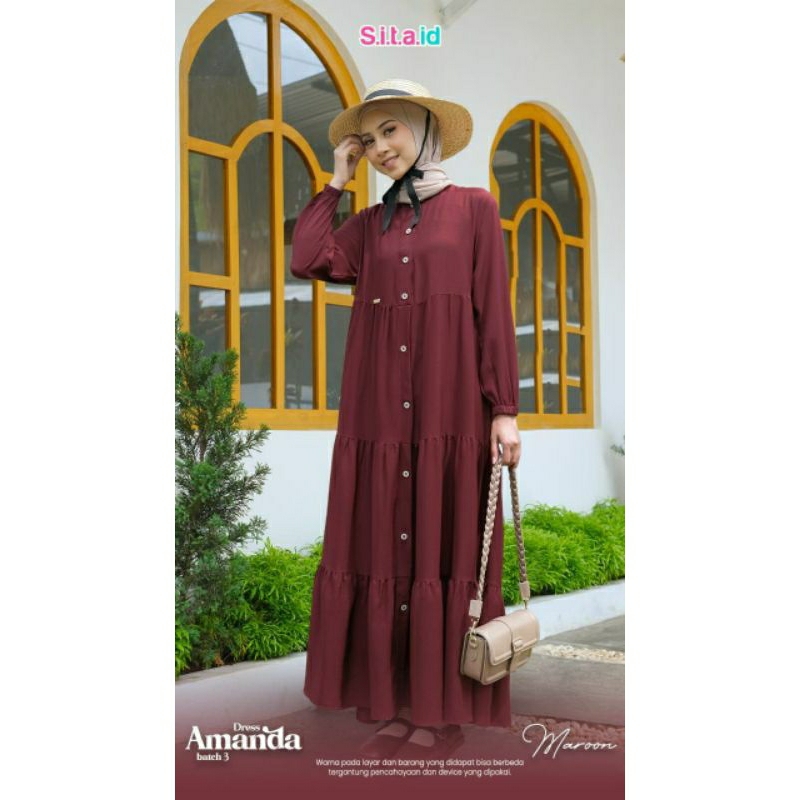 AMANDA DRESS BY SITA.ID