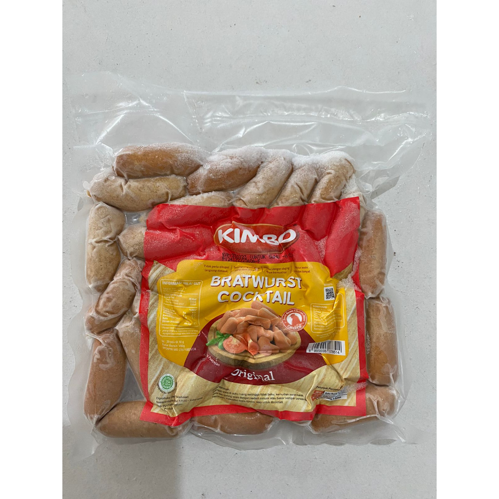 

Kimbo Sosis Ayam Bratwurst Cocktail 450 gram