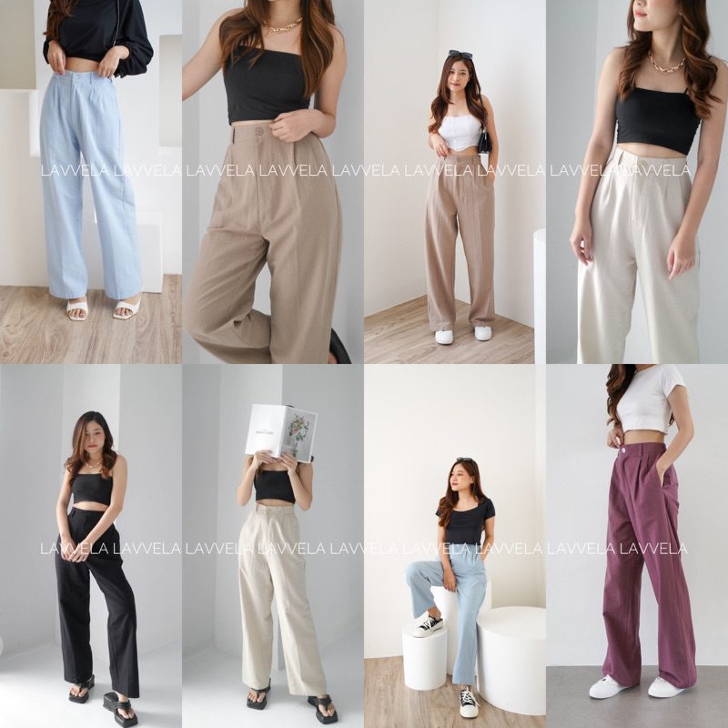 Aiden Linen Pants LAVVELA