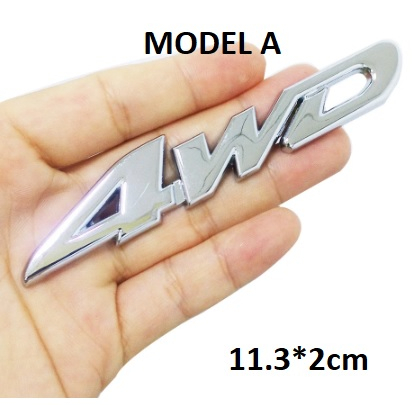 Emblem Metal 4WD 026