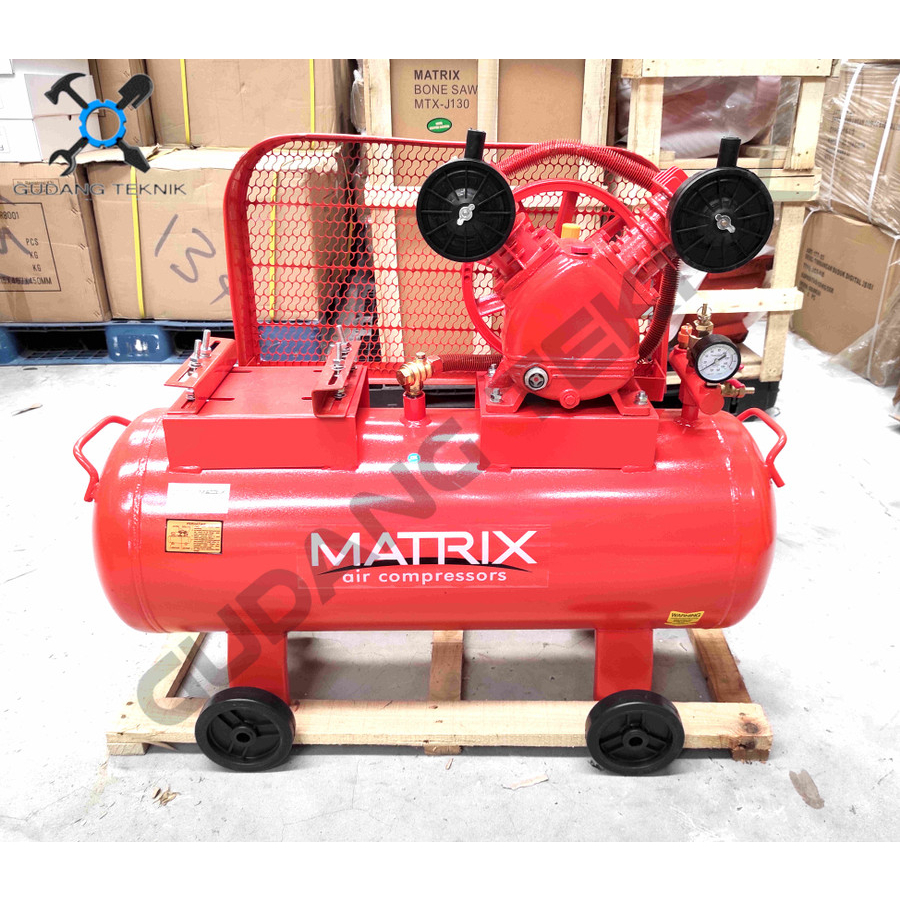 Kompresor Angin 1Hp 83L MATRIX MTX-2065 / Air Compressor Udara 1 Hp 83 Liter MTX 2065 MTX2065 MATRIX