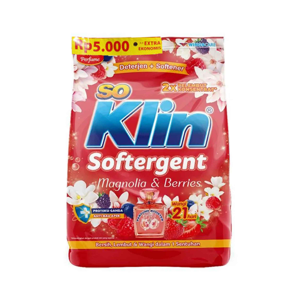 So Klin Softergen / Detergen Bubuk+Softergen / 215gr