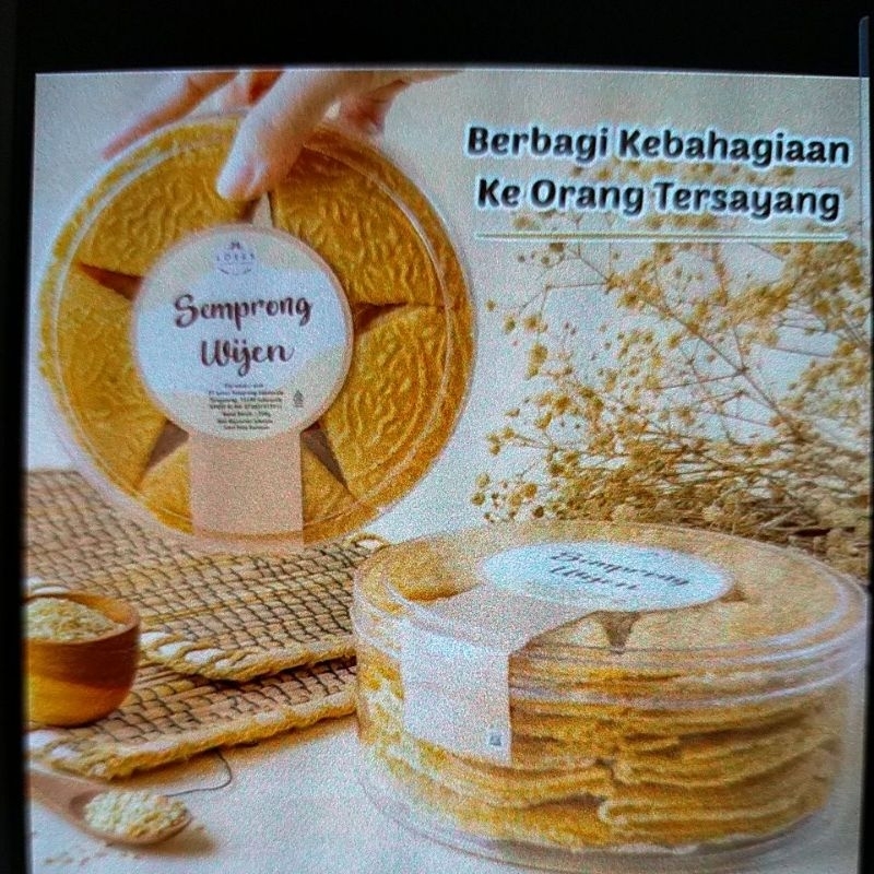 

Semprong wijen renyah