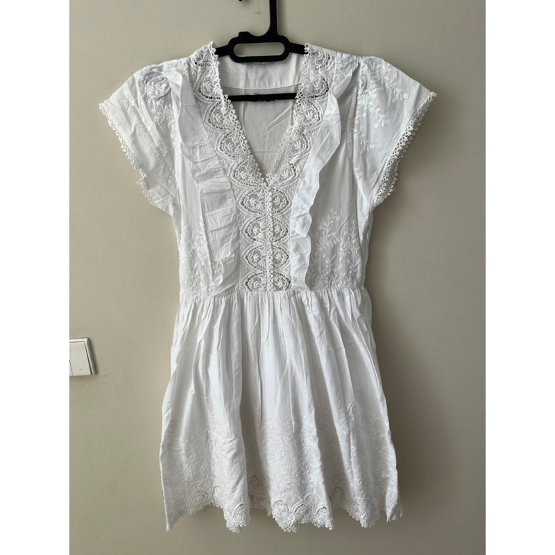 Dress mango premium white - L (PL)
