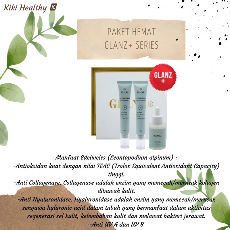 PROMO GLANZ+ SERIES KK INDONESIA ORIGINAL