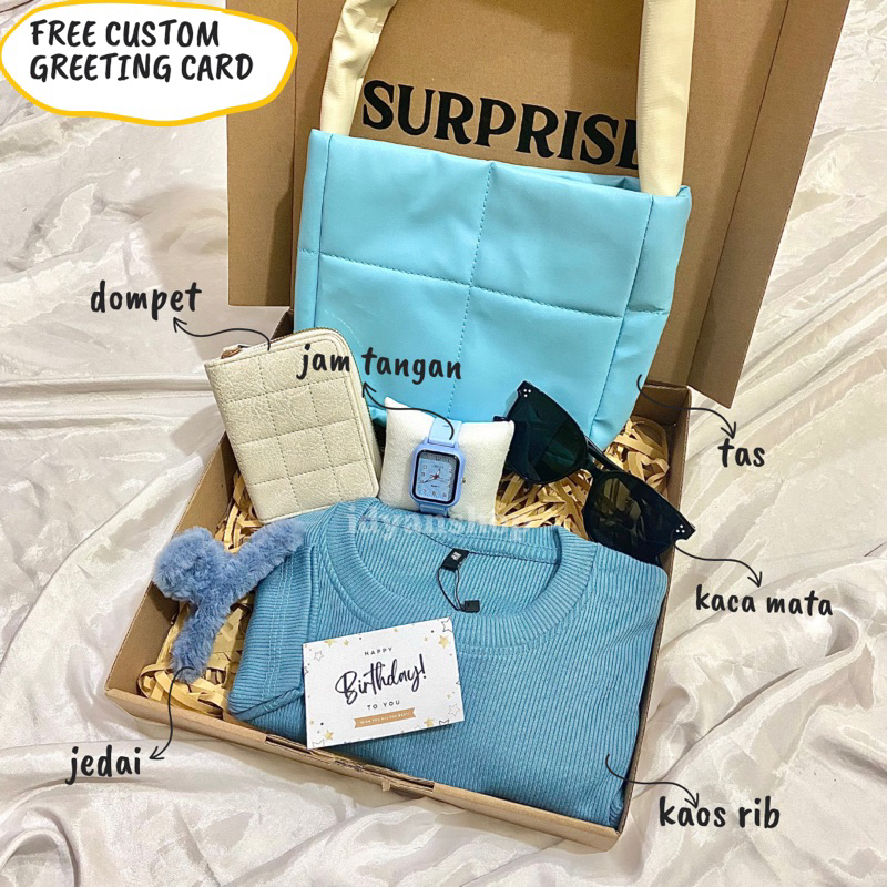 [IDYANS] TAS PUFFY BAG GIFTBOX KADO HAMPERS TAS WANITA TAS BAHU