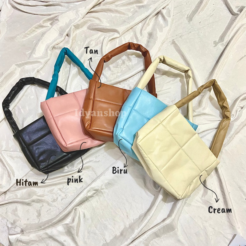 [IDYANS] TAS PUFFY BAG GIFTBOX KADO HAMPERS TAS WANITA TAS BAHU