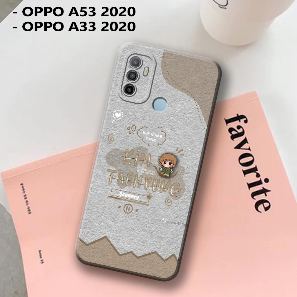 Case Hp Oppo A53 - A33 2020  -  Casing Hp Oppo A53 - A33 2020 - External_acc - Fashion Case Kpop - C