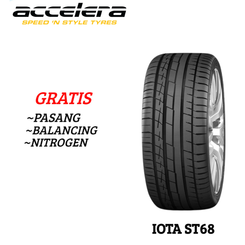 Ban 255 45 R20 ACCELERA IOTA ST68 255 45 R20 Ban Mobil Radial Velg Ring 20