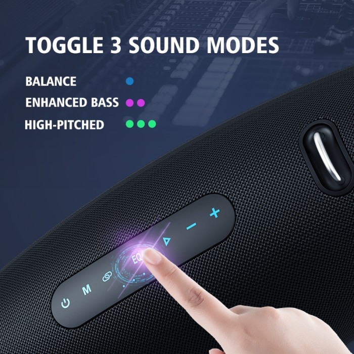 ZEALOT S67 Portable 60W Wireless Bluetooth Speaker Outdoor HiFi Stereo