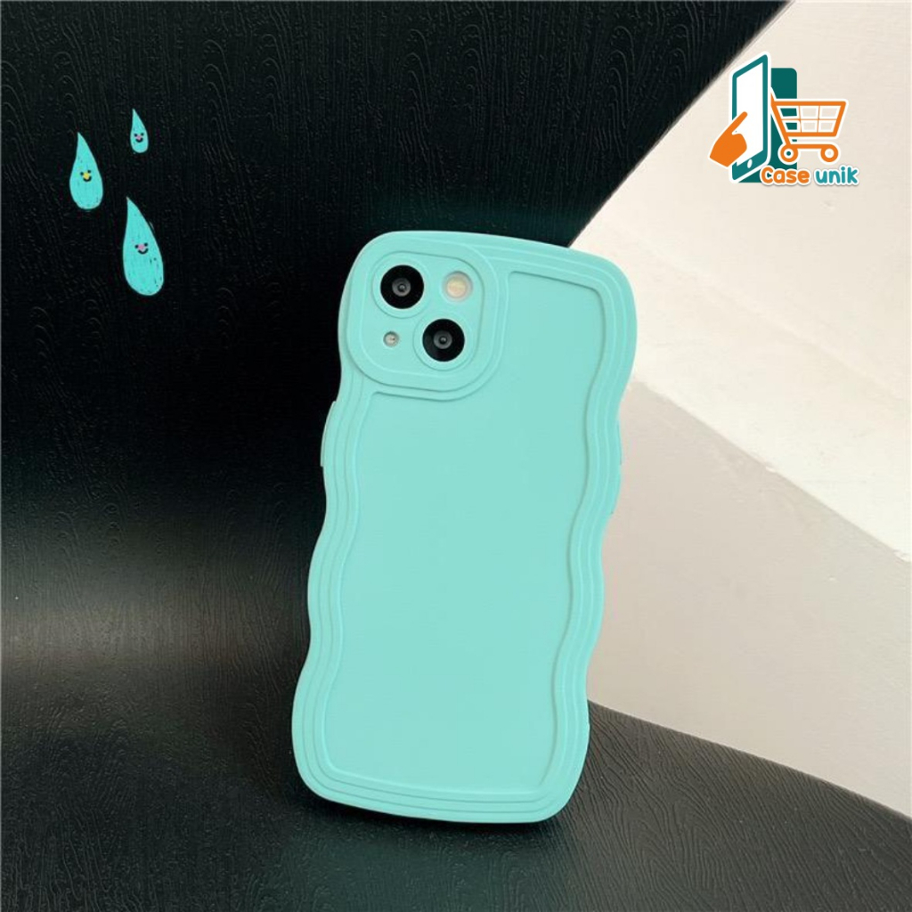 CASE SOFTCASE SILIKON GELOMBANG WAVY PROCAMERA MACARON VIVO Y81 V27 PRO V21E V20 V27E S16E 5G CS5729