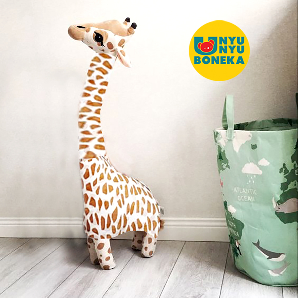 Boneka animal jerapah giraffe safari estetik kado baby kids souvenir Hampers boneka kado