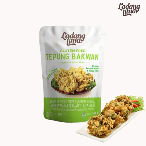 

Ladang Lima Tepung Bakwan 200gr Gluten Free
