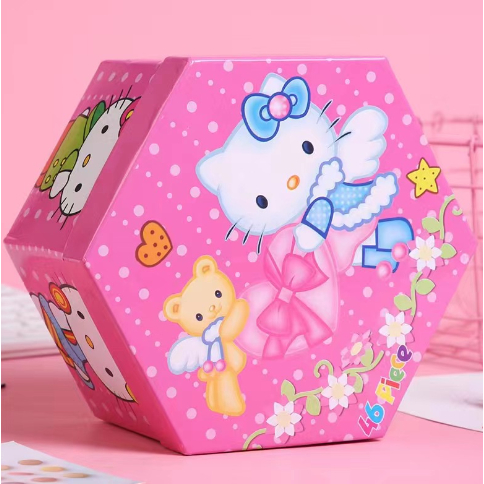 

Pensil warna set hexagon/pencil warna set kartun anak