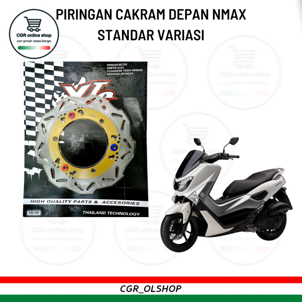 Piringan Cakram Depan Nmax Piringan Standar Variasi Nmax Old Nmax New