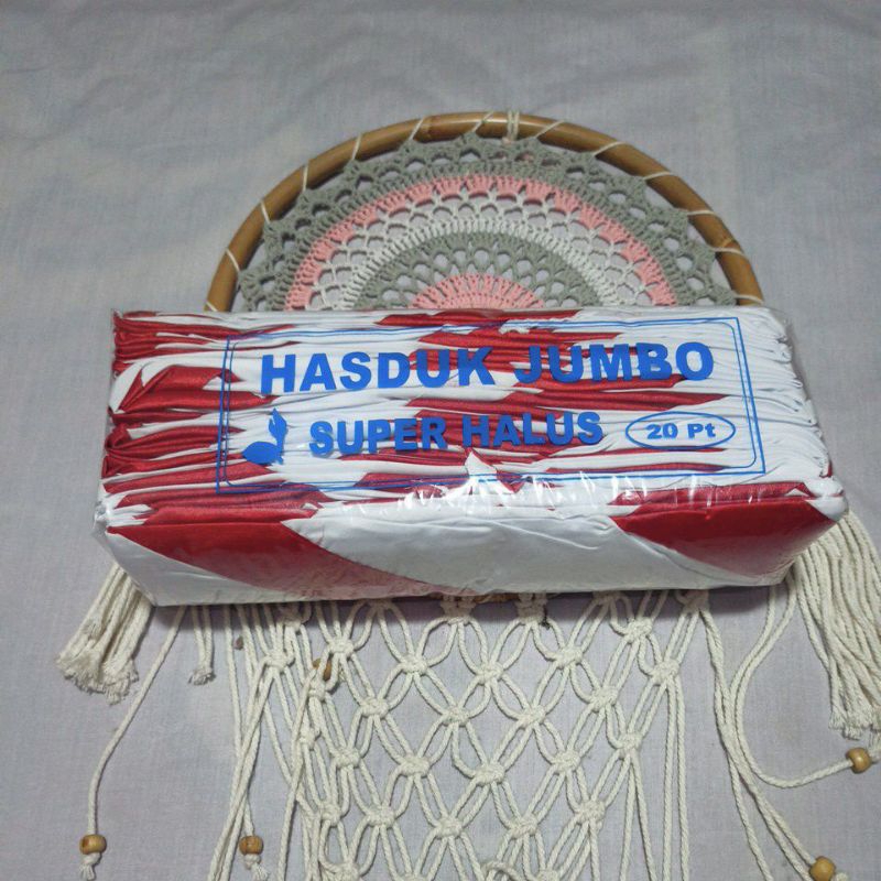 Hasduk Pramuka Jumbo Super Halus 20 biji