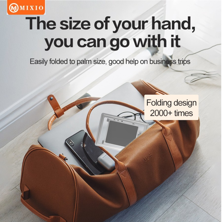 MIXIO Stand Alumunium Dudukan HP ZM04 Phone Holder Foldable Rotate 270
