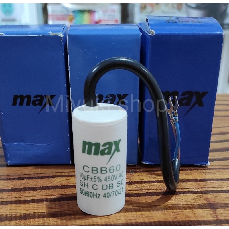 kapasitor pompa air 10uf mikro 450 volt